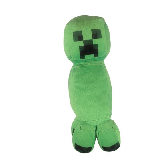 Minecraft Creeper Plush 9" Stuffed Toy Factory 2022 Green Mojang Official Stuffy - Picture 4 of 14
